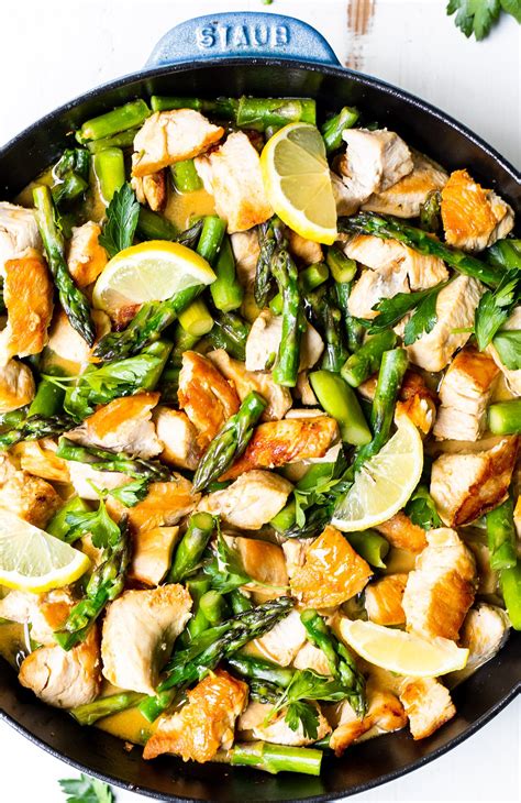 Chicken Asparagus Skillet Real Food Whole Life