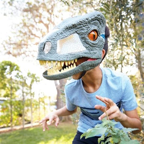 Jurassic World Fallen Kingdom Velociraptor Blue Maske Mit Geräuschen