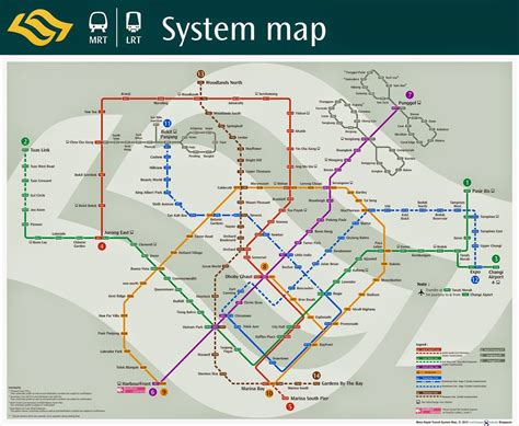 Updated Singapore Mrt Map Catchnolf