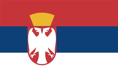 Modernized Flag Of Serbia Rvexillology