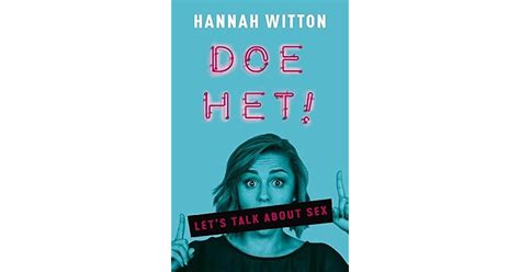 Doe Het Lets Talk About Sex By Hannah Witton