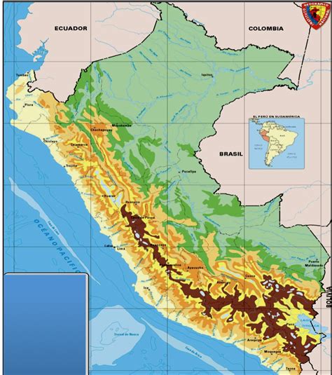 Juegos De Geografía Juego De Mapa Regiones Naturales Del Perú Cerebriti