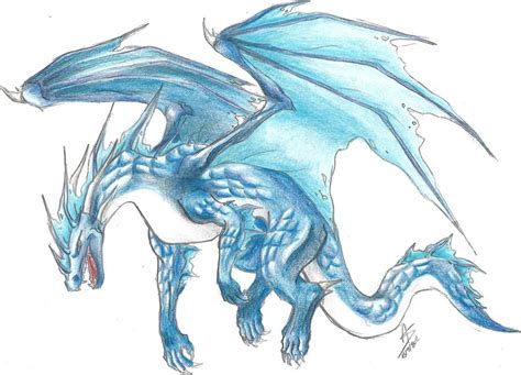 Ice Dragon 1 By Saberclique On Deviantart