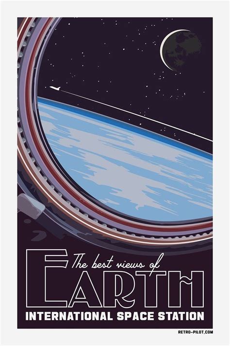 Retro Space Posters Vintage Space Poster Space Travel Posters Cool Posters Vintage Travel
