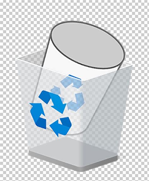 Recycling Bin Trash Windows 10 Rubbish Bins And Waste Paper Baskets Png