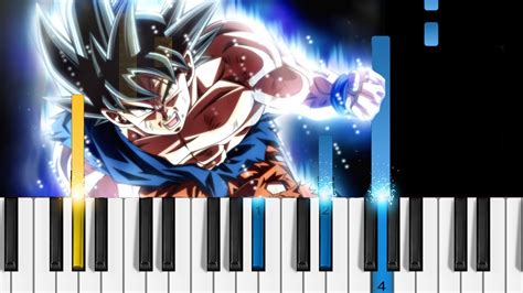 Dragon Ball Super Opening 2 Limit Break X Survivor Easy Piano