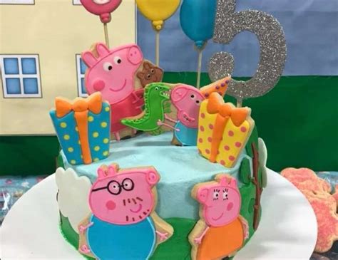 Peppa Pig Birthday Baylees Peppa The Pig 5th Birthday