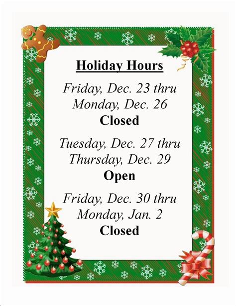 50 Closed For The Holidays Sign Ufreeonline Template