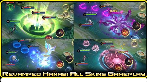 Brand New Hanabi Revamped With All Skins Preview Youtube