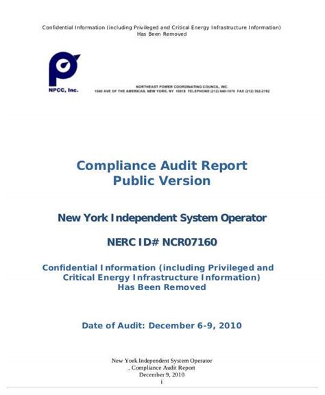 11 Compliance Audit Report Templates Pdf