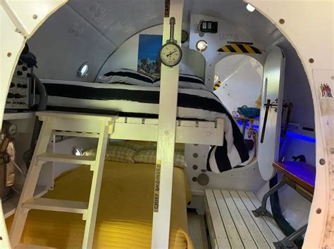 They Turned A Submarine Into A Cabin In The Woods