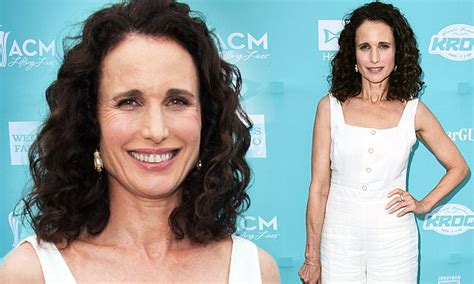 Andie Macdowell Looks Youthful In Outfit At Heal The Bay Event In Los Angeles Daily Mail Online