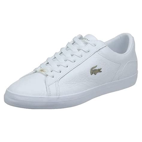Lacoste Lacoste Lerond 0721 White Leather Trainers Lacoste From Club