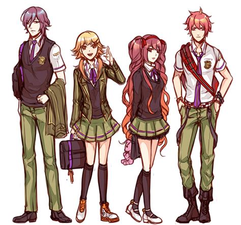 Anime School Uniform Drawing At Getdrawings Free Download