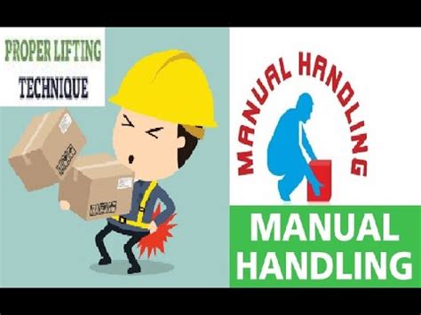Manual Handling Tool Box Talk English YouTube