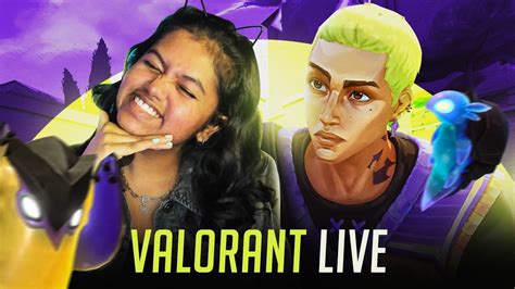 Valorant Live India Facecam 💚 Youtube