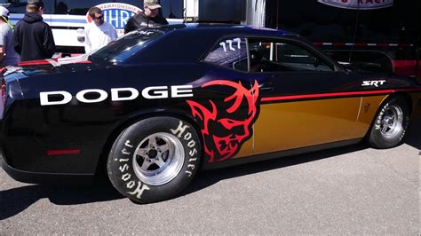Dodge Demon First Public Sighting Quarter Mile Shakedown Youtube