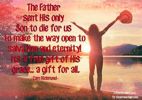 We did not find results for: The Father sent his only Son to die for us to make the way ...