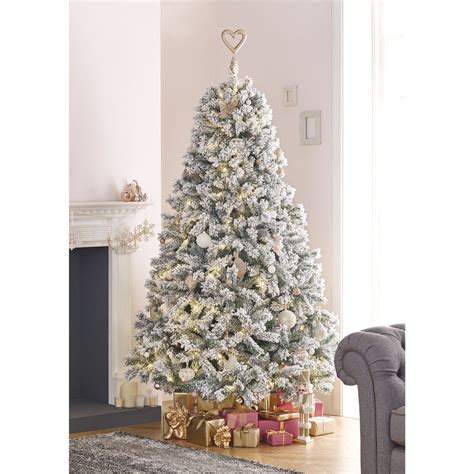 20 Pre Lit Frosted Christmas Tree Homyhomee