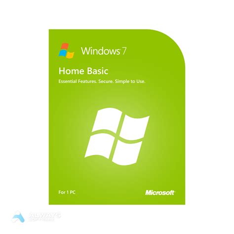 Buy Windows 7 Home Basic Original Perpetual License Always Software