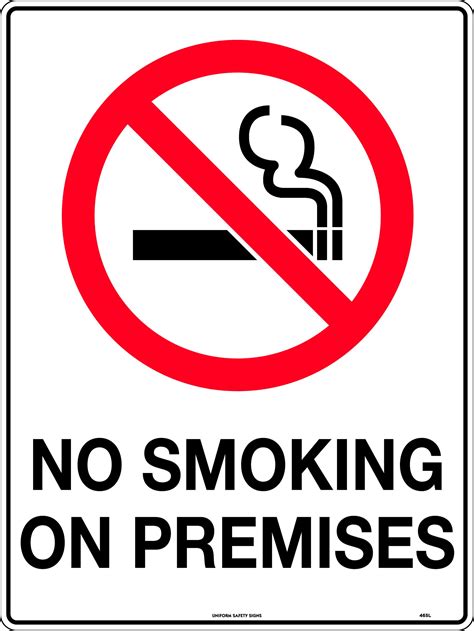 No Smoking On Premises Prohibition Uss