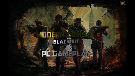 Modern combat 5 blackout- zone control- Gameplay Pc - YouTube