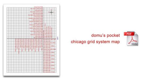 Chicago Grid System Map Moving On2014 Pinterest