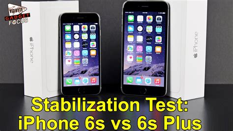 Stabilization Test Iphone S Vs Iphone S Plus Youtube