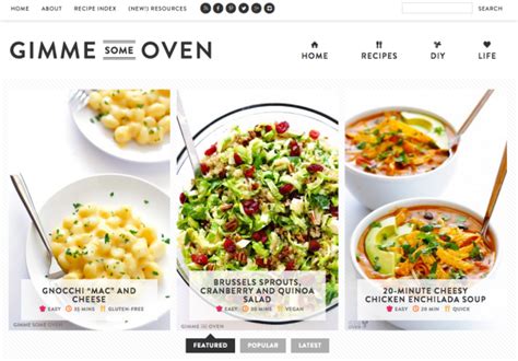 10 Top Food Blogs With Designs That Leave Us Hungry