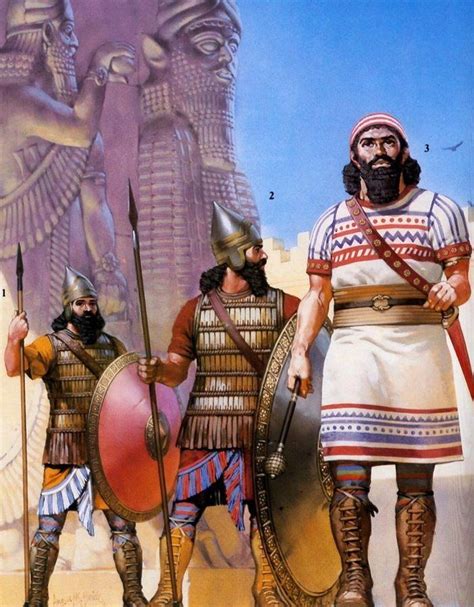 Assyrian Warriors Ancient Near East Ancient Art Ancient History