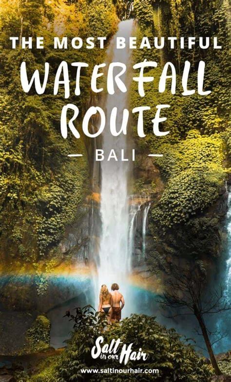 The Most Beautiful Bali Waterfall Tour Route Bali Waterfalls Bali