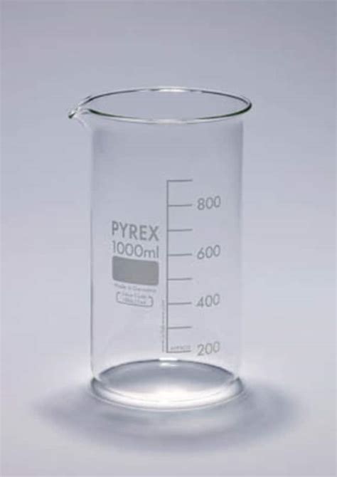 Pyrex Tall Form Berzelius Beaker Beakers Ml Ml Ml Fisher Scientific Beakers