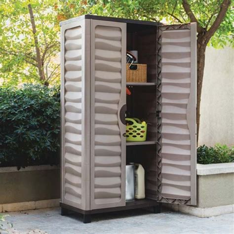 Interesting Outdoor Storage Cabinets Outdoor Storage Cabinet Garden