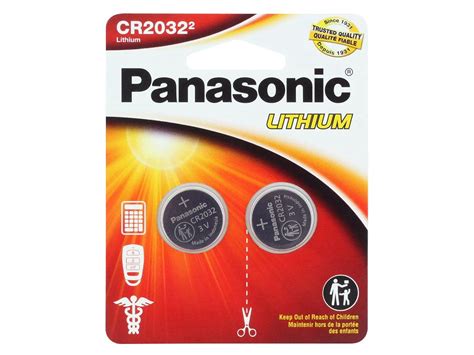 Buy Panasonic Cr2032 3v Cell Power Lithium Coin Battery Twin Pack