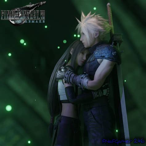 Hug Tifa Version By Fnafgamer 246 On Deviantart Final Fantasy Aerith Final Fantasy Vii