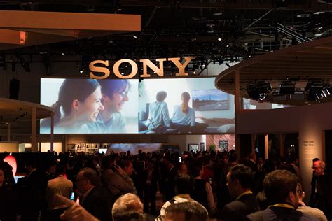 Ces 2017 A Walk Through The Sony Booth Sony Alpha Universe