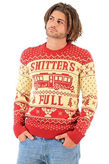 amazonsmile tipsy elves men s gaudy garland sweater green tacky christmas sweater with