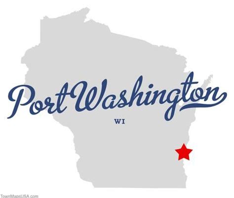 Map Of Port Washington Wisconsin Wi Port Washington Wisconsin Port