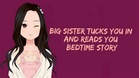 Asmr Roleplay ~ Big Sister Takes Care Of You Soft Rain Bedtime Story