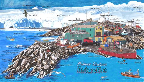 Palmer Station Antarctica Etsy