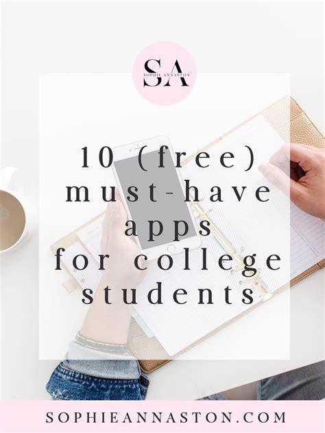 Brian ries tracks down the applications that make college that much easier. Here are 10 must have apps available on IOS and Android ...