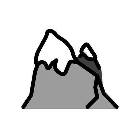 🏔️ Snow Capped Mountain Emoji Mountain With Snow Emoji