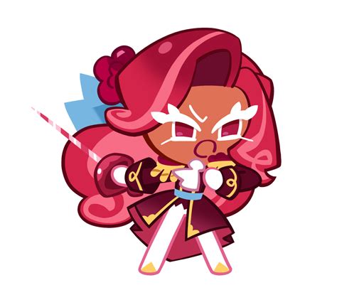 Raspberrycookie Cookierun Sticker By Sandwichcookie