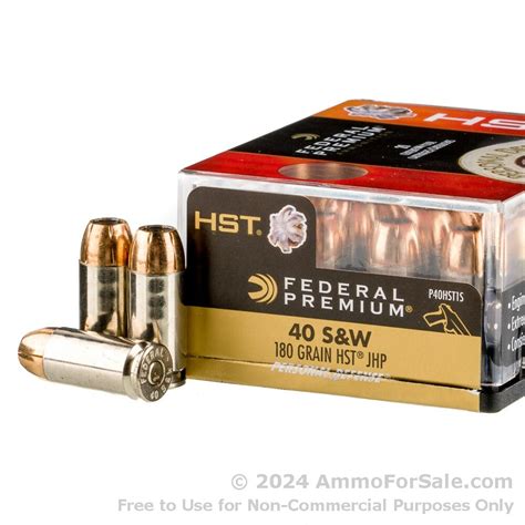 20 Rounds Of Discount 180gr Jhp 40 Sandw Ammo For Sale By Federal