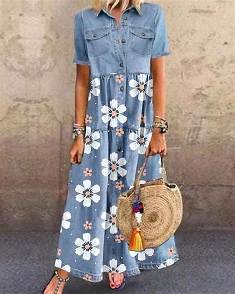 Bohemian Polka Dots Fashion Printing Sleeveless Maxi Dresses P