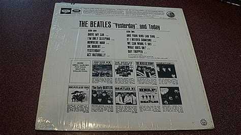 Beatles Yesterday And Today Lp Alternate Trunk Cover St