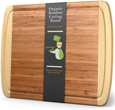 24 X 18 Inch Xxl Extra Large Bamboo Cutting Board For Turkey Largest Commercial Kitchen Wood