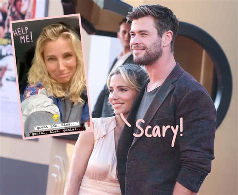 chris hemsworth s wife elsa pataky narrowly escaped her car during massive flood video