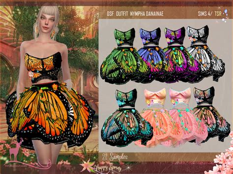 Outfit Nymoha Danainae By Dansimsfantasy From Tsr • Sims 4 Downloads