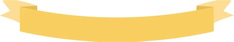 Yellow Blank Banner Png Transparent Background Free Download 44836